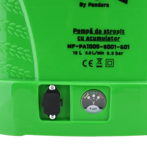 Pompă de stropit cu acumulator 12L – MF Pandora MF-PA1005-S001-G01 incarcator si afisaj putere Pompă de stropit cu acumulator 12L – MF Pandora MF-PA1005-S001-G01 incarcator si afisaj putere