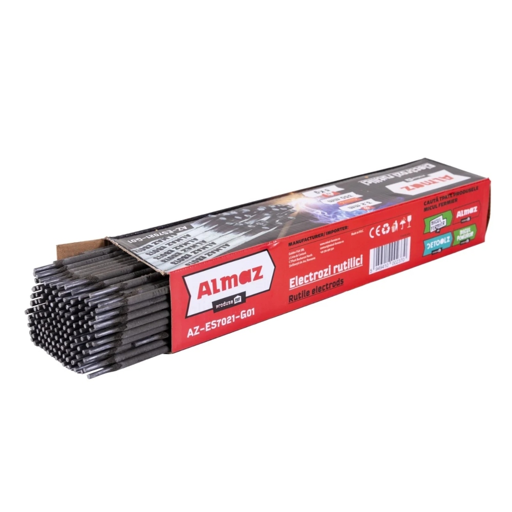 Electrozi Almaz 5Kg, 3.2x350mm, Rutilici (1) Electrozi Almaz 5Kg, 3.2x350mm, Rutilici