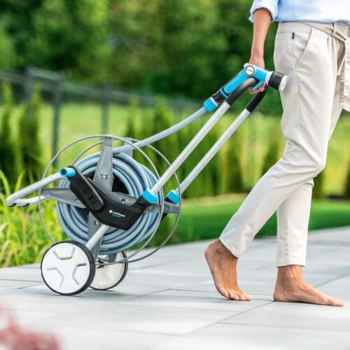 furtun cu tambur cellfast explorer 25m - transport facil